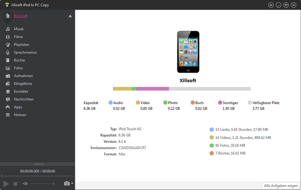 Xilisoft iPod Rip 
