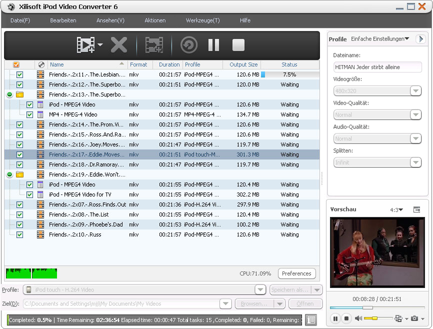 Xilisoft iPod Video Converter - iPod converter