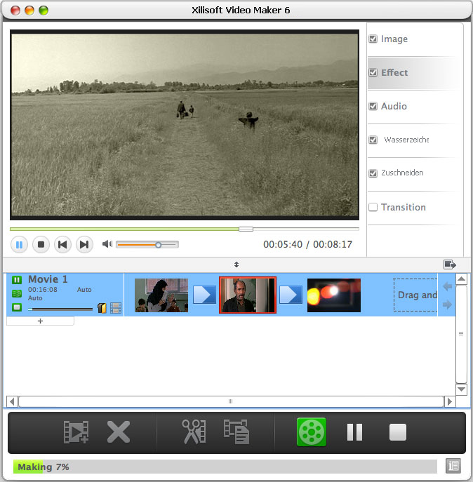 Xilisoft Video Maker for Mac - Video selber bearbeiten und erstellen
