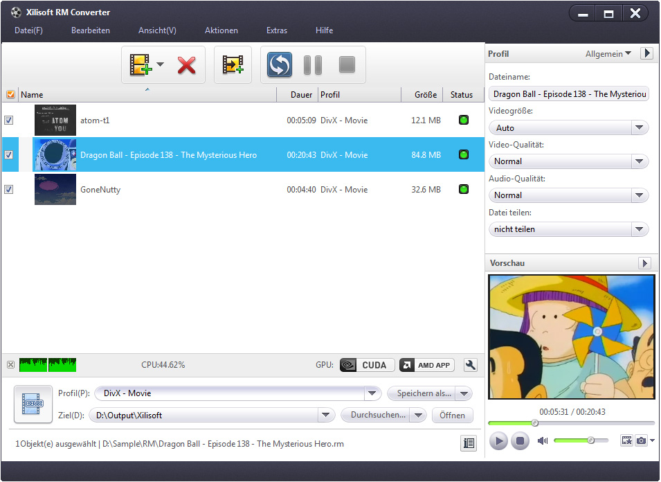 Xilisoft RM Video Converter