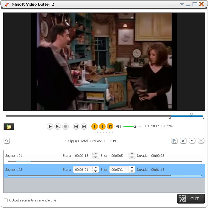 Xilisoft Video Cutter - Video cutter software